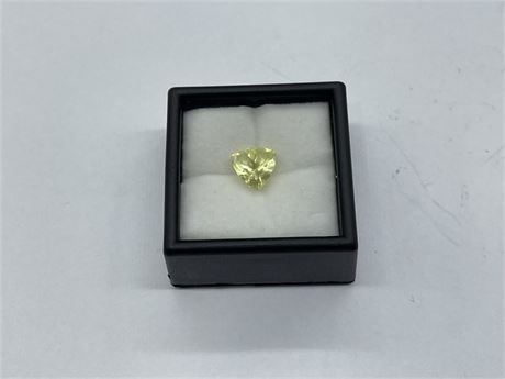 Genuine Trillion Cut Lemon Citrine 2.45 CT